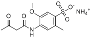 3-Acetoacetylamino-4-Methoxytoluene-6-Sulfonic Acid Ammonium Salt